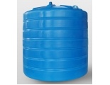 Емкость 10000 литров овально-вертикальная Aquaplast, синий