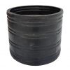 Горловина 770х770х650 удлиняющая Aquaplast, черный