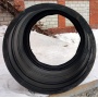 Горловина 770х770х650 удлиняющая Aquaplast, черный
