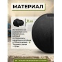 Емкость 1000 литров овально-горизонтальная Aquaplast, черный