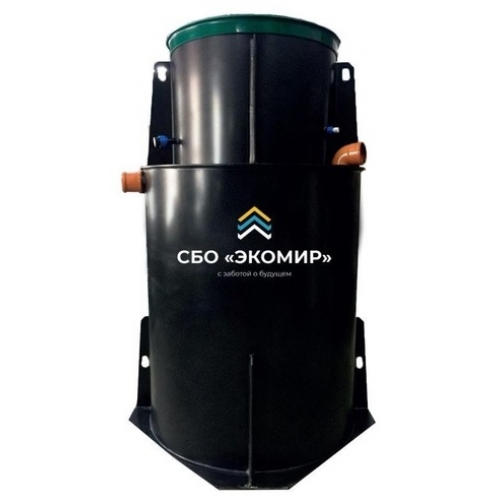 Станция биологической очистки Экомир 4 вертикальная купить в интернет магазине Санрай73