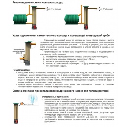 Колодец дренажный Rostok 3 м
