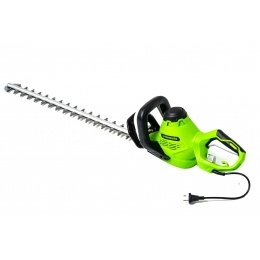Кусторез электрический Greenworks Арт. 2201407 Deluxe, 700 Вт, 68 см