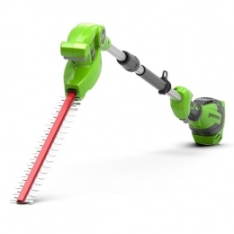 Кусторез штанговый аккумуляторный Greenworks Арт. 2300407, 40V, 51см, без АКБ и ЗУ