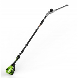 Кусторез штанговый телескопический аккумуляторный Greenworks Арт. 230167, 82V, 51 см