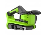 Ленточная шлифовальная машина Greenworks G24BS, 24V, бесщеточная, 76х457мм, 259 м/мин, без АКБ и ЗУ (3100607)