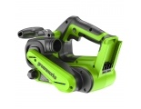 Ленточная шлифовальная машина Greenworks G24BS, 24V, бесщеточная, 76х457мм, 259 м/мин, без АКБ и ЗУ (3100607)