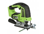 Лобзик Greenworks GD24JS, 24V, бесщеточный, 100 мм, 800-3000/мин, LED, без АКБ и ЗУ (3601407)