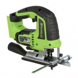 Лобзик Greenworks GD24JS, 24V, бесщеточный, 100 мм, 800-3000/мин, LED, без АКБ и ЗУ (3601407)