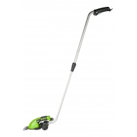 Садовые ножницы аккумуляторные  Greenworks Арт. 1600207, 3,6V  со встроенным аккумулятором 2 Aч и телескопической ручкой