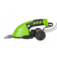 Садовые ножницы аккумуляторные  Greenworks Арт. 1600807, 7,2V со встроенным аккумулятором 2 Aч и телескопической ручкой