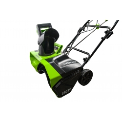 Снегоуборщик аккумуляторный Greenworks 2600007UG , 40V, 51 см, бесщеточный, с 1хАКБ 5 Ач и ЗУ