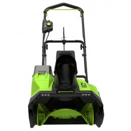 Снегоуборщик аккумуляторный Greenworks  Арт. 2602907, 60V, 51 см, бесщеточный, без АКБ и ЗУ