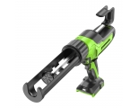 Пистолет для герметиков Greenworks G24CAU, 24V, макс 310 мл, 1400–2900Н, 1–10 мм/с, без АКБ и ЗУ (3501707)