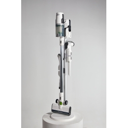 Пылесос вертикальный аккумуляторный GD24SV, 24V, 500 Вт, 20 кПа, 1х4Ач с 2xUSB-C, зарядная база 8А, 6 насадок, стойка (4701107UB)