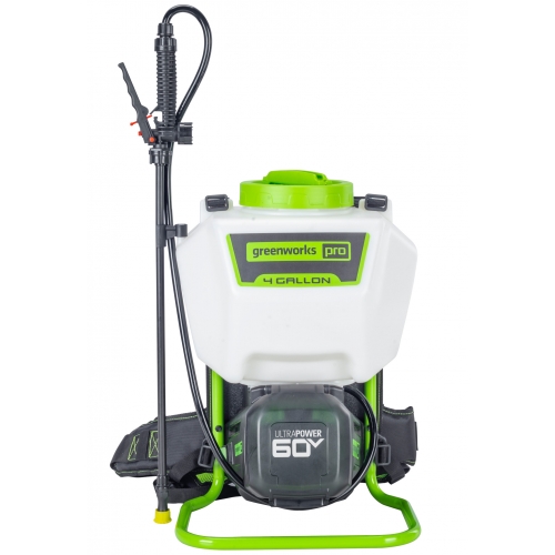 Садовый опрыскиватель  аккумуляторный Greenworks Арт.5300107, 60V без АКБ и ЗУ купить в интернет магазине Санрай73