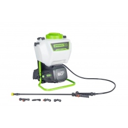 Садовый опрыскиватель  аккумуляторный Greenworks Арт.5300107, 60V без АКБ и ЗУ