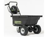 Садовая тележка самоходная Greenworks Арт. 7400607, 82V, 106 л, без АКБ и ЗУ