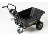 Садовая тележка самоходная Greenworks Арт. 7400607, 82V, 106 л, без АКБ и ЗУ