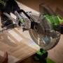 Торцовочная пила Greenworks GD24MS216, 24V, бесщеточная, 4800 об/мин, 216x30мм, рез 65х310мм, с протяжкой, без АКБ и ЗУ (1501707)