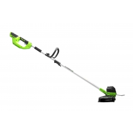 Триммер аккумуляторный Greenworks G40LTK4, 40V, 30 см, с 1хАКБ 4 Ач и ЗУ