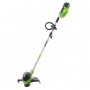 Триммер аккумуляторный Greenworks G40LTK4, 40V, 30 см, с 1хАКБ 4 Ач и ЗУ