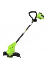 Триммер аккумуляторный Greenworks G24LT25K2, 24V, 25 см, с 1хАКБ 2Ач и ЗУ