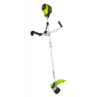 Триммер аккумуляторный Greenworks Арт. 2108407UB, 60V, 40 см, бесщеточный с велосипедной ручкой, с 1хАКБ 4Ач и ЗУ