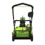 Снегоуборщик аккумуляторный Greenworks Арт. 2602907UB, 60V, 51 см, бесщеточный, c 1хАКБ 4АЧ и ЗУ