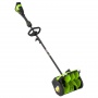 Снегоуборщик аккумуляторный Greenworks Арт. 2603107UG, 40V, 30 см, с регулируемым направлением выброса, бесщеточный, с 1хАКБ 5 Ач и ЗУ