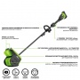 Снегоуборщик аккумуляторный Greenworks Арт. 2603107UG, 40V, 30 см, с регулируемым направлением выброса, бесщеточный, с 1хАКБ 5 Ач и ЗУ