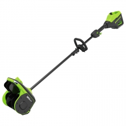 Снегоуборщик аккумуляторный Greenworks Арт. 2603207, 60V, 30 см, с регулируемым направлением выброса, бесщеточный, без АКБ и ЗУ