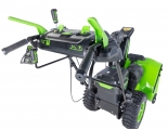 Снегоуборщик аккумуляторный Greenworks Арт. 2602807, 82V, 61 см, самоходный, бесщеточный, без АКБ и ЗУ