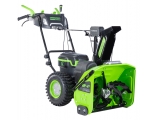 Снегоуборщик аккумуляторный Greenworks Арт. 2602807, 82V, 61 см, самоходный, бесщеточный, без АКБ и ЗУ