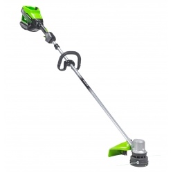 Триммер аккумуляторный Greenworks Арт. 2110607UA, 82V, 40 см,  бесщеточный,   с 1хАКБ 2.5 Ач. и ЗУ