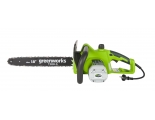 Цепная пила электрическая Greenworks Арт. 20037, 2000 Вт, 46 см