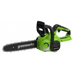 Цепная пила аккумуляторная Greenworks Арт. 2007807UA, 40V, 30 см,  с 1xАКБ 2Ач и ЗУ