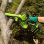 Пила цепная аккумуляторная мини Greenworks G24MCS10K2, 24V, 10см, c АКБ 2АЧ и ЗУ
