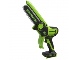 Пила цепная аккумуляторная мини Greenworks GD24CSMNX, 24V, 15см, бесщеточная, без АКБ и ЗУ