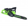 Цепная пила аккумуляторная Greenworks Арт. 2008807UB, 40V, 40 см, 2000 Вт, бесщеточная,   c 1хАКБ 4 Ач И ЗУ