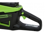 Цепная пила аккумуляторная Greenworks Арт. 2008907, 60V, 40 см, бесщеточная, 2500 Вт, без АКБ и ЗУ