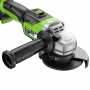 Угловая шлифовальная машина Greenworks GD24AGK2, 24V, бесщеточная, 125 мм, 10500 об/мин, c 1хАКБ 2Ач и ЗУ 2А, сумка (3200207UA)