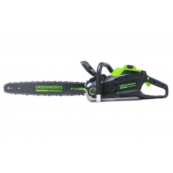 Цепная пила аккумуляторная Greenworks Арт. 2008307UB, 82V, 51 см, бесщеточная, с 1хАКБ 5 Ач. и ЗУ