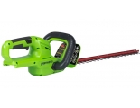 Кусторез аккумуляторный Greenworks G24HT56, 24V, 56см, без АКБ и ЗУ