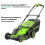 Газонокосилка аккумуляторная Greenworks GD40LM411, 40V, 41 см, бесщеточная, без АКБ и ЗУ