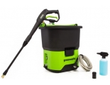 Мойка высокого давления аккумуляторная Greenworks GDC40,  40V, без АКБ и ЗУ