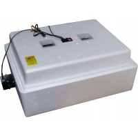 Инкубатор Несушка на 104 яйца с аналоговым терморегулятором, цифровой индикацией, автопереворот, 12В
