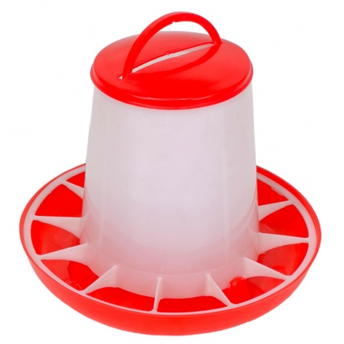 Кормушка бункерная 6 кг пластик с разделительной решеткой купить в интернет магазине Санрай73