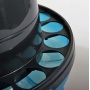 Кормушка бункерная ECO Recycled 4 кг с решеткой с круглыми отверстиями на ножках