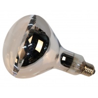 Лампа инфракрасная 175 Вт InterHeat, Е27 R125, закаленное стекло, прозрачная